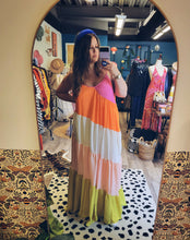 Load image into Gallery viewer, Victoria Muted Rainbow Maxi
