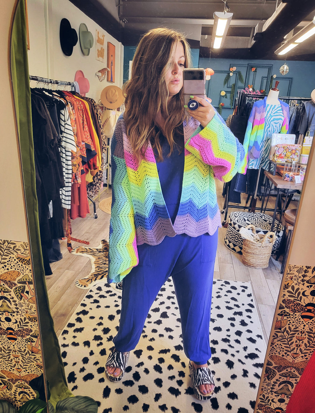Rainbow Bright Knit Cardigan