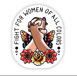 Fight For Women Sticker