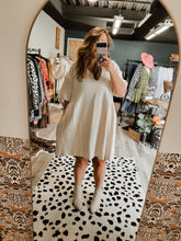 Load image into Gallery viewer, Marshmallow Oversized Dress
