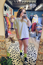 Load image into Gallery viewer, My Rules Oversized Tee: Ivory
