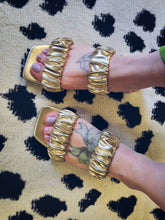 Load image into Gallery viewer, Made of Gold Sandal
