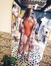 Load image into Gallery viewer, What A Peach Colorblock One Piece Swimsuit
