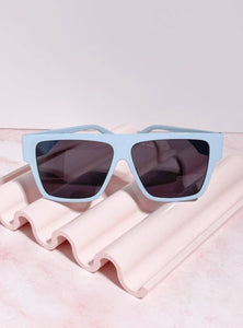 Fete Square Frame Sunnies in Sky