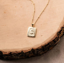Load image into Gallery viewer, Gold Initial Pendant
