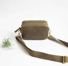 Load image into Gallery viewer, Wanderlust Camera Bag in Olive

