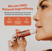 Load image into Gallery viewer, Poppy + Pout Lip Balm: PINK GRAPEFRUIT
