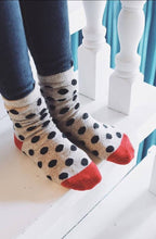 Load image into Gallery viewer, Shane Polka Dot Socks: Multiple Colors
