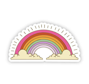 Muted Rainbow Sticker